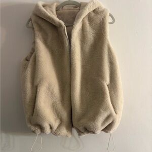 Cozy Cream Faux Fur Vest